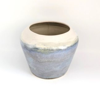 Blue & Cream Vase