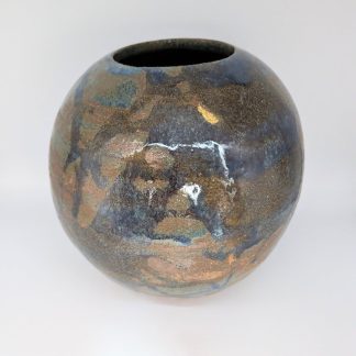 Brown Moon Vase