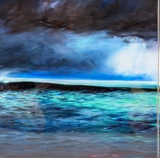 'Ultramarine' Ceramic Tile